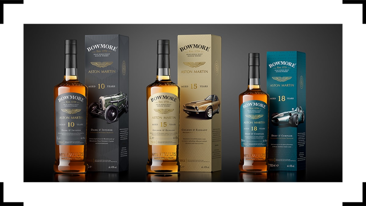 A driven spirit: Bowmore and Aston Martin are bringing whisky and